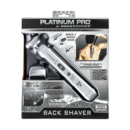 Extra-Wide Premium Replacement Blade for PLATINUM PRO Back Hair Shaver